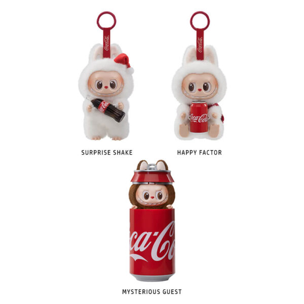 Labubu The Monsters Coca Cola Series Pop Mart Vinyl Face Sealed Case (6 Blind Boxes)