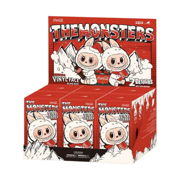 Labubu The Monsters Coca Cola Series Pop Mart Vinyl Face Sealed Case (6 Blind Boxes) - Image 2