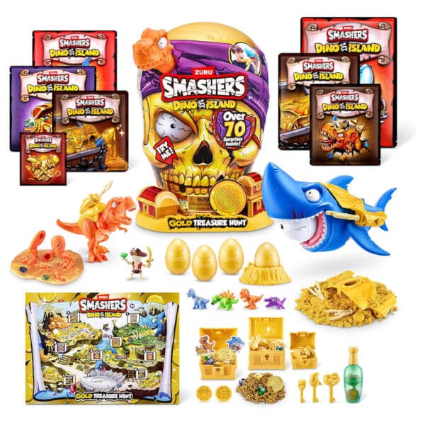 Zuru Smashers - Dino Island  Gold Treasure Hunt 70+ Surprises - Series 1 -