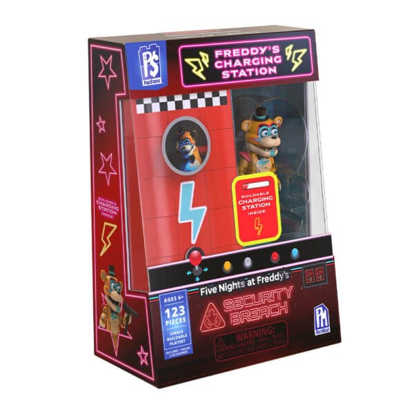 PhatMojo - Charging Station Games:  Five Nights at Freddy's - Freddy Buildable Set (CS1300) - Image 2