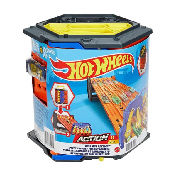Mattel Hot Wheels Roll Out Raceway Track Set - Image 2
