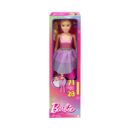 Mattel Large Barbie Doll, 28 Inches Tall, Blond Hair and Shimmery Pink Dress