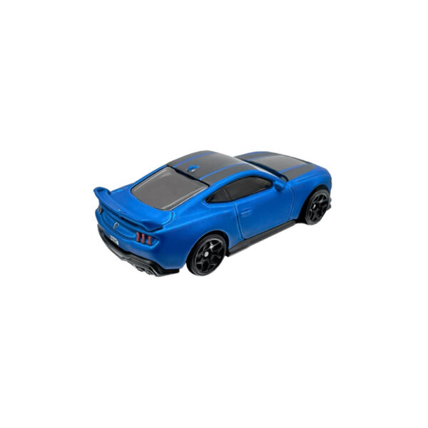 Hot Wheels Ford Mustang Dark Horse (Matt Blue & Matt Black) 10/10 Then and Now - 2024-250/250 (Short Card) - HRY93 - Image 3