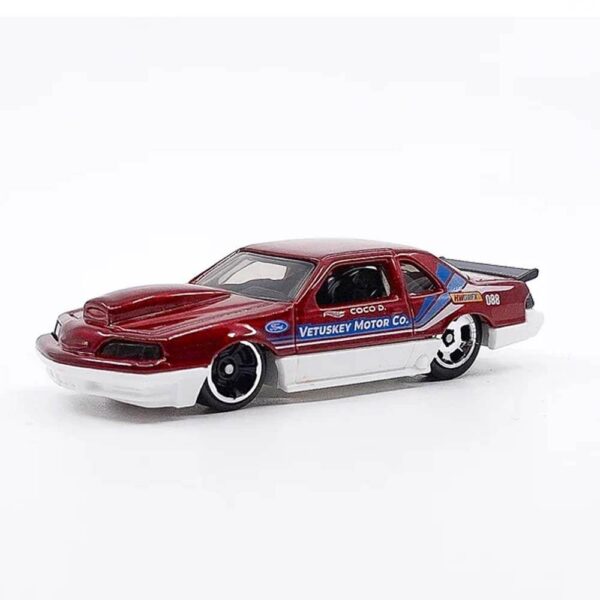 Hot Wheels  Drag Strip (1988 Ford T-Bird, 1962 Corvette Gasser, Hot Wired, Nitro Doorslammer & Mustang Funny Car) 5 Vehicle Pack (HTV54) - Image 2