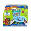 Mattel Hot Wheels Skate Flush & Go Skate Bowl Fingerboard Set With 1 Exclusive Board & Pair Of Removable Skate Shoes