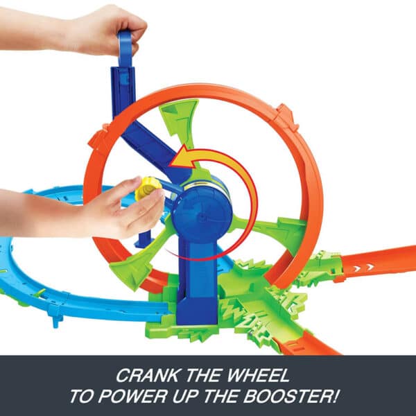 Mattel Hot Wheels Rapid Launch & Loop Playset With 1:64 Scale Die-Cast Toy Car, Crash & Track Set - Image 3