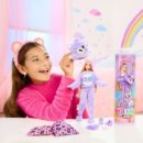 Mattel Barbie Cutie Reveal Care Bears Series Doll & Accessories in Share Bear Plush Costume, 10 Surprises