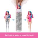 Mattel Barbie Color Reveal Fashion Doll & Accessories with 6 Surprises, Disco Star Series with Metallic Shine & Color-Change Bodice