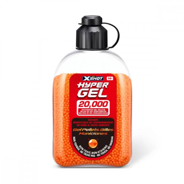 ZURU XSHOT HYPER GEL GELLET REFILL (20000 PCS) COLOR ASSORTMENT - Image 2