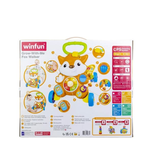 Winfun Toys: Grow-With-Me Fox Walker 000878 - Image 2