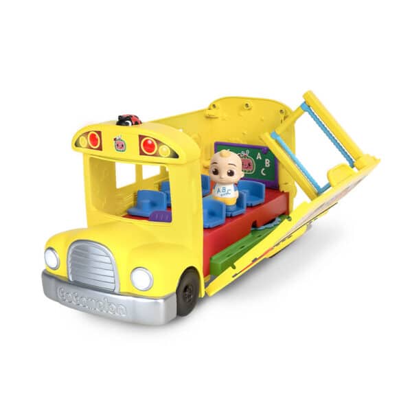 Jazwares Cocomelon Vehicle (Transforming School Time Bus) - Image 6