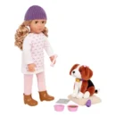 Our Generation -Doll w/Pet Dog, Ember & Beagle
