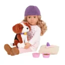 Our Generation -Doll w/Pet Dog, Ember & Beagle