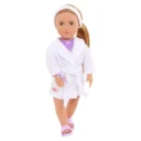Our Generation - Deluxe Spa Doll w/Book, Serafina  and "Hurrah for the Spa!"