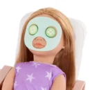 Our Generation - Deluxe Spa Doll w/Book, Serafina  and "Hurrah for the Spa!"