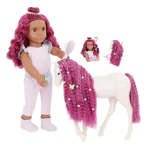 Our Generation - Doll w/Pet Foal, Estra & Delta