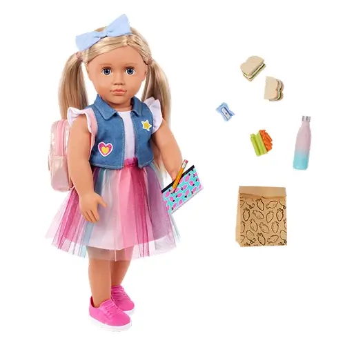 Our Generation - Activity Elementary School Doll w/ Acc, Evie