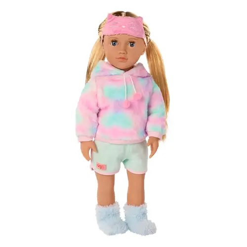 Our Generation - Doll w/ Cat Pajama, Mandy