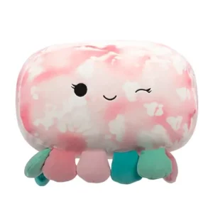 Jazwares Squishmallows - Stackables: Sealife Squad - Pink Octopus - Oshun (12 Inch)