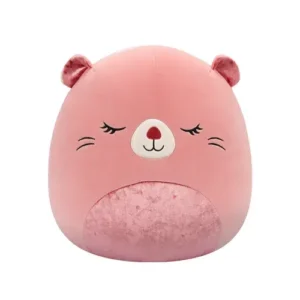 Jazwares Squishmallows - Core: Fantasy Squad - Peach Tonal Beaver with Peach Velvet Accents - Darlene (12 Inch)