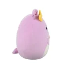 Jazwares Squishmallows - Core: Seasonal Squad - Pink Bear with Bow Holding Coffee - Faine (12 Inch)
