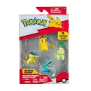 Jazwares Pokemon Battle Figure Multi-Pack 4-Pack (Pikachu- Chikorita- Totodile & Cyndaquil)
