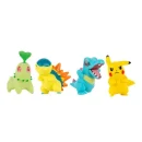 Jazwares Pokemon Battle Figure Multi-Pack 4-Pack (Pikachu- Chikorita- Totodile & Cyndaquil)