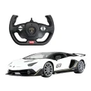 Rastar R/C Car Lamborghini Aventador SVJ 1:14 White