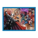 Trefl Puzzles - 4in1 - Brave Avengers / Disney Marvel The Avengers