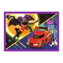 Trefl Puzzles - 4in1 - Meet Batwheels / Warner Batwheels
