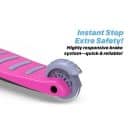 Bingo Candy Scooter pink Flash PU Wheels