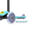 Bingo Candy Scooter light- blue Flash PU Wheels