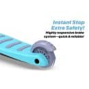 Bingo Candy Scooter light- blue Flash PU Wheels