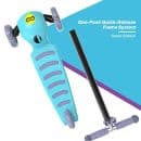 Bingo Candy Scooter light- blue Flash PU Wheels