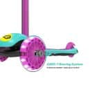 Bingo Candy Scooter purple/mint Flash PU Wheels