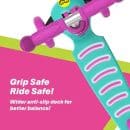 Bingo Candy Scooter purple/mint Flash PU Wheels