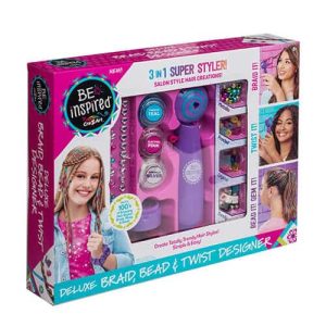 Cra-Z-Art - Shimmer N'' Sparkle - New - Deluxe Styler Braid, Bead & Twist