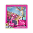 Mattel Barbie Pink scooter & Helmet
