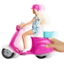 Mattel Barbie Pink scooter & Helmet