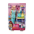 Mattel Barbie Doctor Doll Career Playset ASST