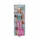Mattel Barbie Nurse Fashion Doll Dressed in Medical Scrubs, White Shoes & Stethoscope Accessory