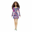 Mattel Barbie Fashionistas Doll #206 With Crimped Hair And Freckles