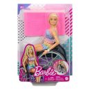 Mattel Barbie Doll With Wheelchair And Ramp, Blonde, Barbie Fashionistas