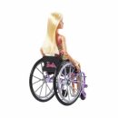 Mattel Barbie Doll With Wheelchair And Ramp, Blonde, Barbie Fashionistas