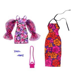 Mattel Barbie Royal Doll With Pink And Blonde Hair, Butterfly-Print Skirt And Accessories