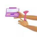 Mattel Barbie Makeup Artist Doll With Teal Hair And Career-Themed Accessories Like Palette And Brush