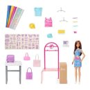 Mattel Barbie Make & Sell Boutique Playset With Brunette Doll, Foil Design Tools, Clothes & Accessories