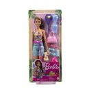 Mattel Barbie Doll with Puppy, Workout Outfit, Roller Skates and Tennis