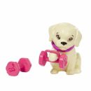 Mattel Barbie Doll with Puppy, Workout Outfit, Roller Skates and Tennis