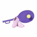 Mattel Barbie Doll with Puppy, Workout Outfit, Roller Skates and Tennis